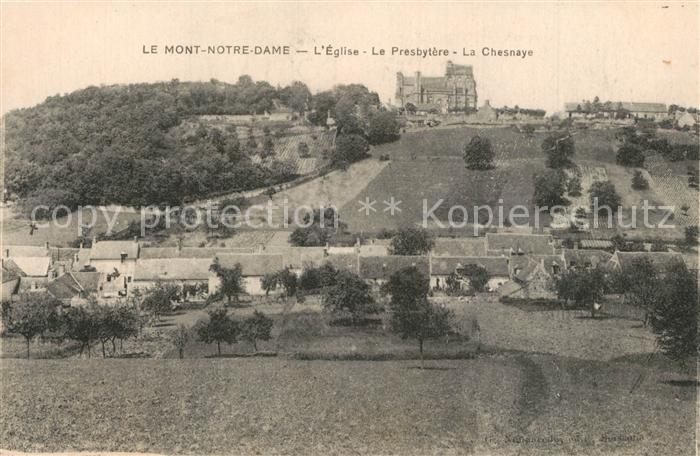 Mont-Notre-Dame Eglise Le Presbytere La Chesnaye