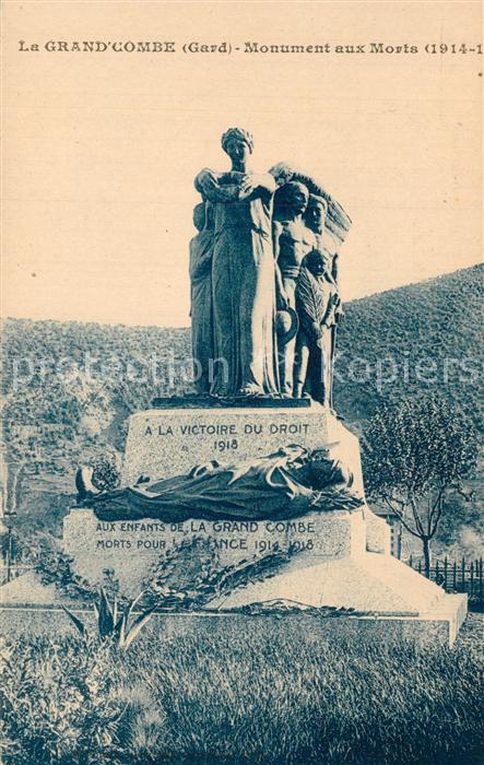 La Grand-Combe Monument aux Morts