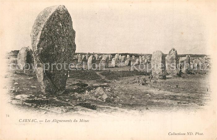 Carnac Plage Les Alignements du Menee