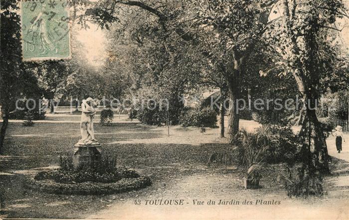 Toulouse Haute-Garonne Vue du Jardin des Plantes