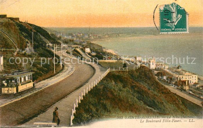 Sainte-Adresse Le Boulevard Felix Faure