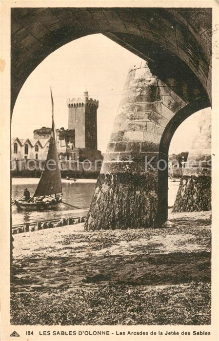 Les Sables-d Olonne Les Arcades de la Jetee des Sables
