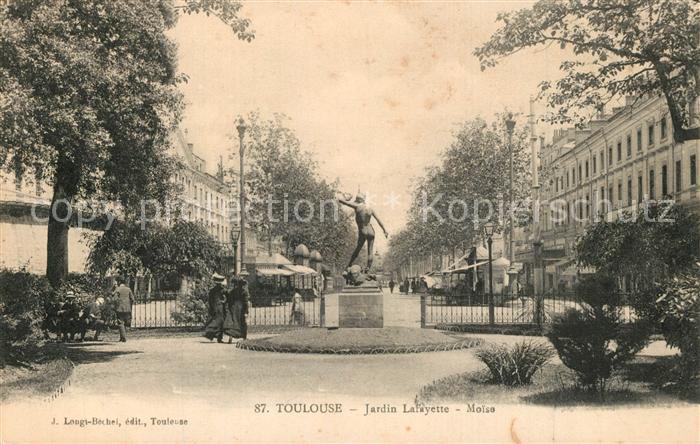Toulouse Haute-Garonne Jardin Lafayette Moise