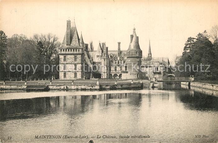 Maintenon Le Chateau facade meridionale
