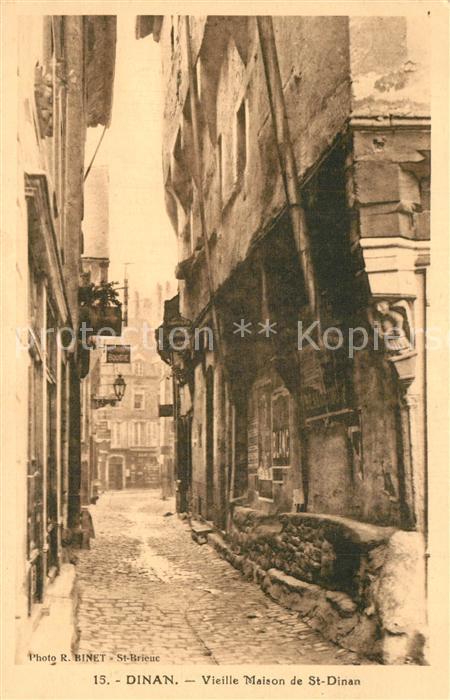 Dinan 22 Vieille Maison de St Dinan