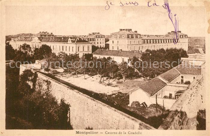 Montpellier Herault Caserne de la Citadelle