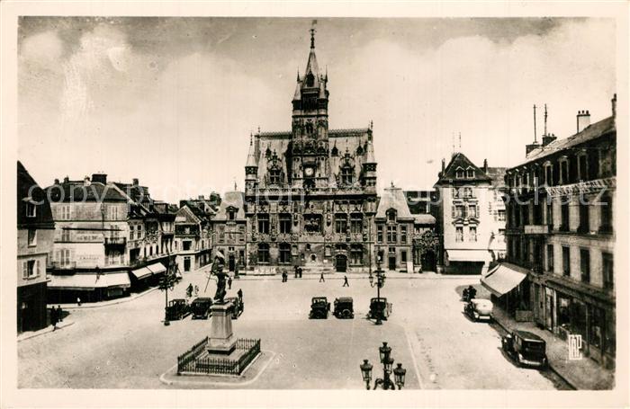 Compiegne Oise Place de l’Hotel de Ville