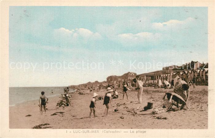 Luc-sur-Mer La plage