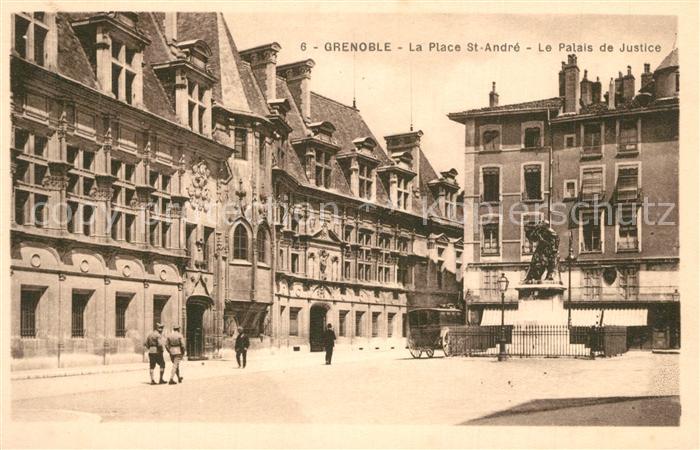 Grenoble La Place St Andre Le Palais de Justice
