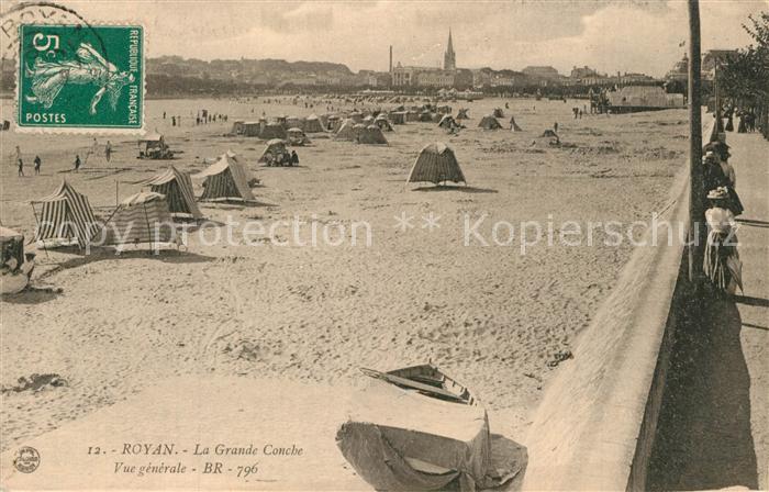 Royan 17 La Grande Conche Vue generale