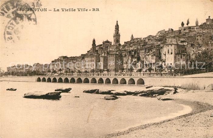 Menton Alpes Maritimes La Vieille Ville