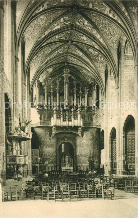 Kirchenorgel Albi Cathedrale Ste-Cecile