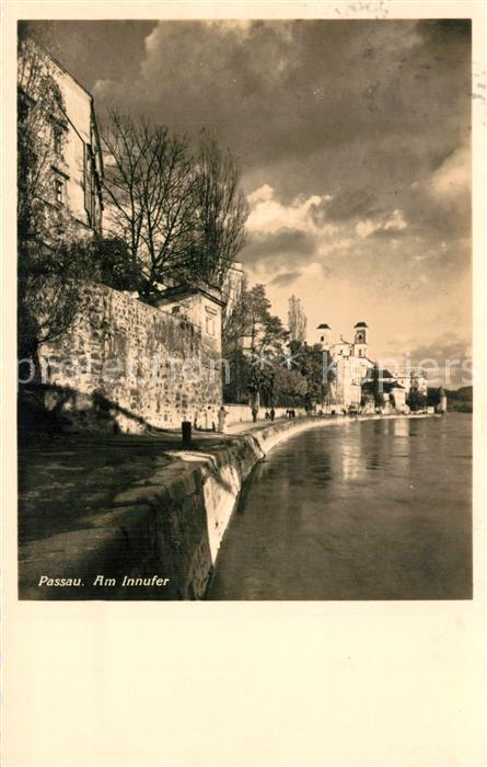 Passau Partie am Inn Uferweg