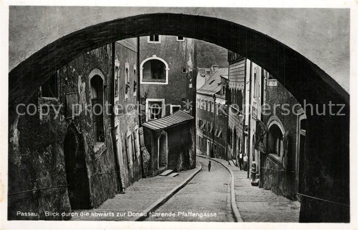 Passau Pfaffengasse Altstadt