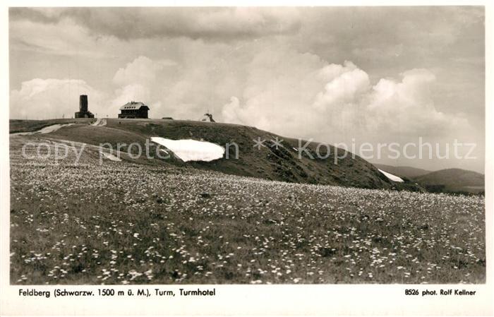 Feldberg Schwarzwald Landschaftspanorama Feldbergturm Turmhotel