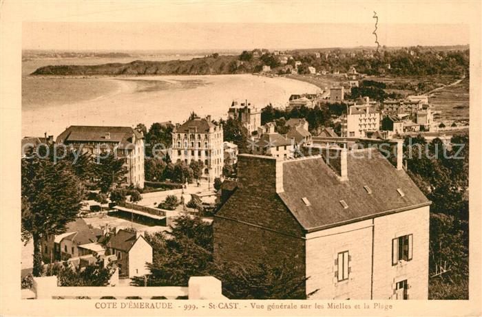 Saint-Cast-le-Guildo Vue Generale sur les Mielles et la plage