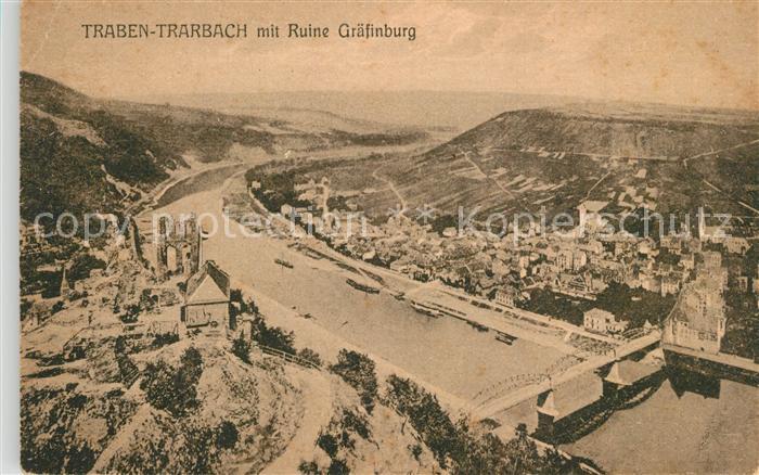 Traben-Trarbach mit Ruine Graefinburg