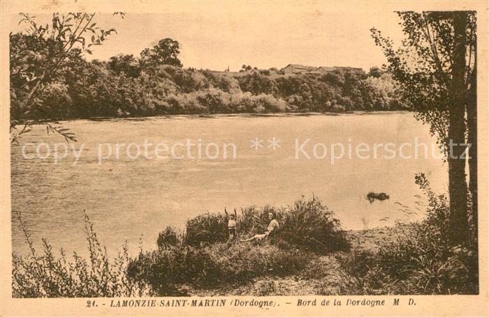 Lamonzie-Saint-Martin Bord de la Dordogne
