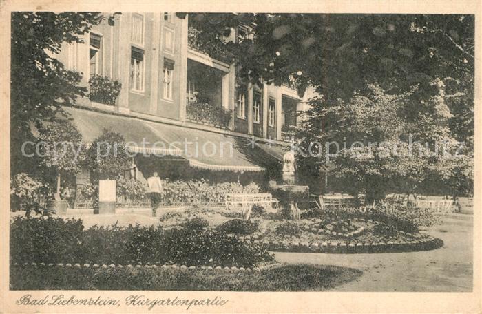 Bad Liebenstein Kurgartenpartie