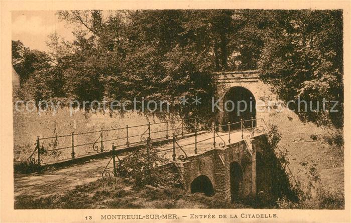 Montreuil sur Mer Entree de la Citadelle
