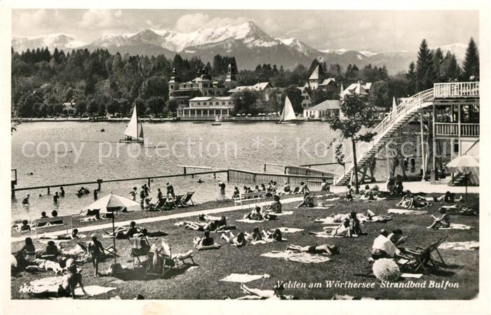 Velden Woerthersee Strandbad Bulfon