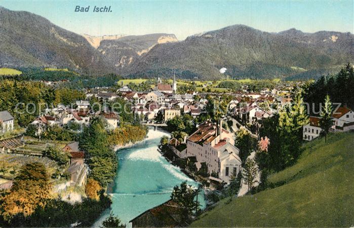 Bad Ischl Salzkammergut Panorama