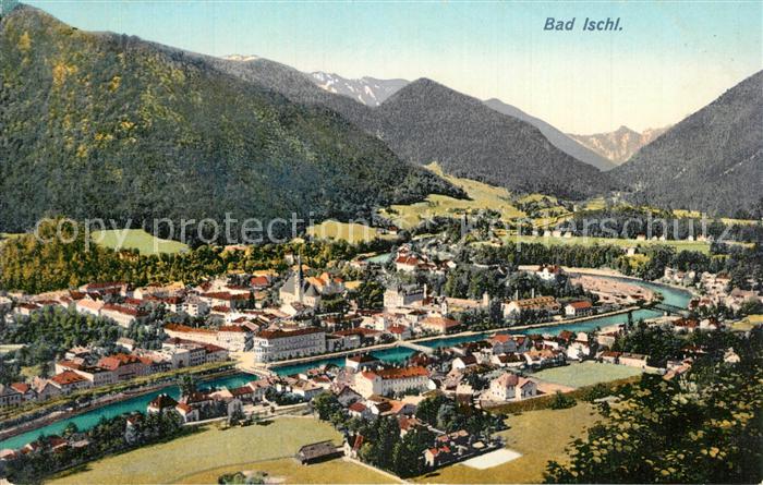Bad Ischl Salzkammergut Panorama