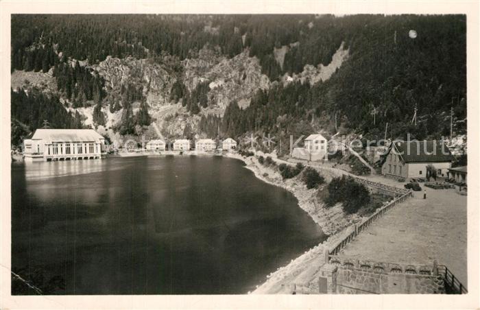 Lac Noir Alsace La Centrale Electrique et le Restaurant