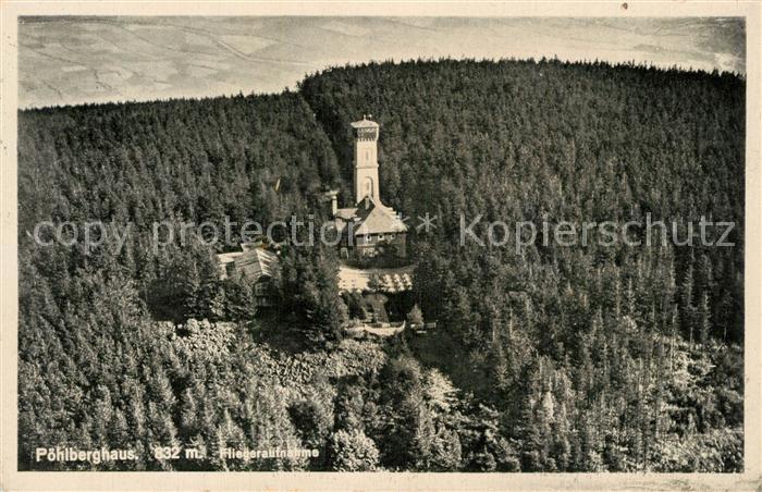 Poehlberg Poehlberghaus Fliegeraufnahme