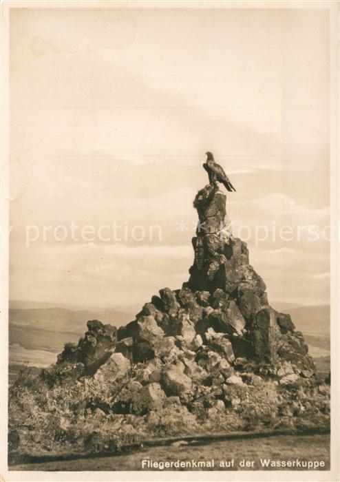 Wasserkuppe Rhoen Fliegerdenkmal Adler
