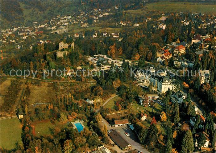 Badenweiler Thermalkurort im Schwarzwald Fliegeraufnahme