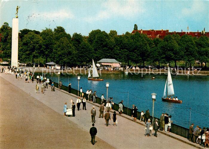 Hannover Maschsee Uferpromenade Denkmal