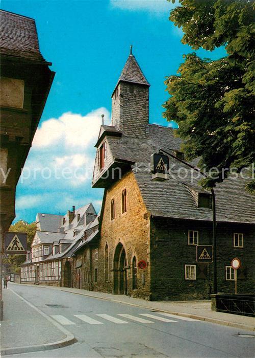 Goslar Grosses heiliges Kreuz Historisches Gebaeude