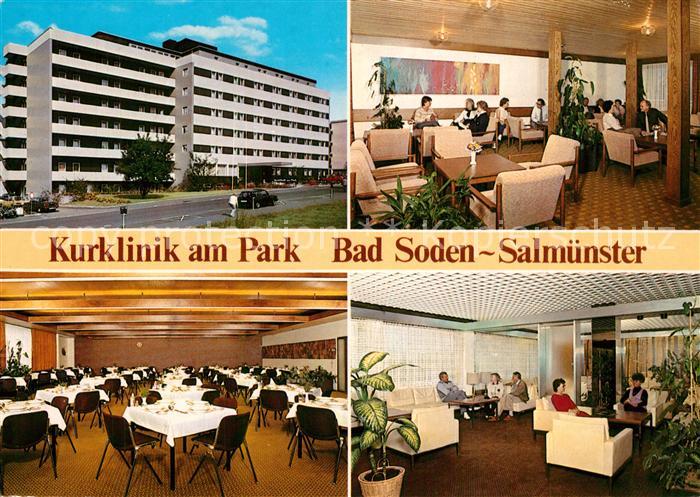 Bad Soden-Salmuenster Kurklinik am Park Restaurant Aufenthaltsraum