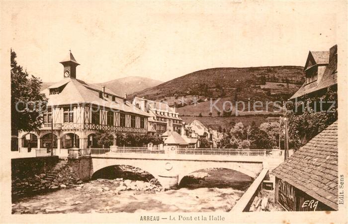 Arreau Pont Halle