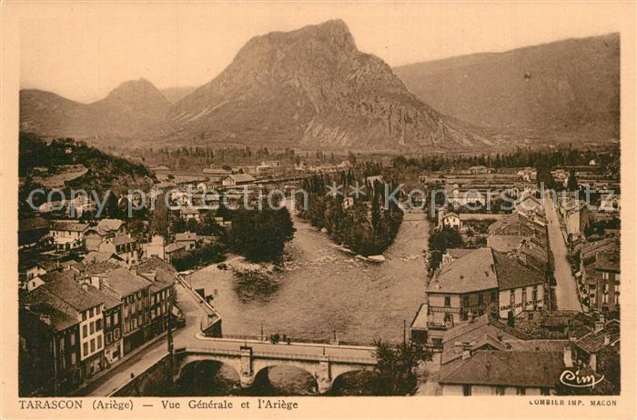 Tarascon-sur-Ariege Panorama Ariege