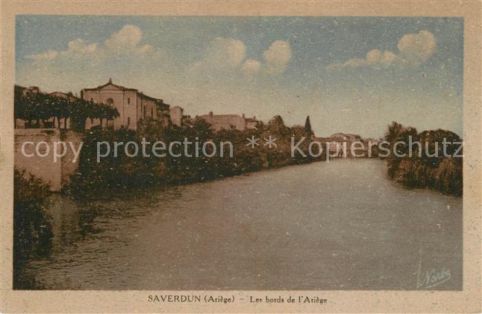 Saverdun Les bords de l'Ariege