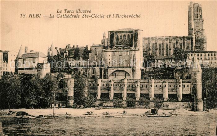 Albi Tarn Cathedrale Saint Cecile et l'Archeveche
