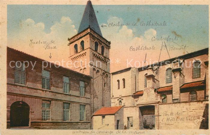 Castres Tarn Le Clocher Roman Eglise Saint Benoit