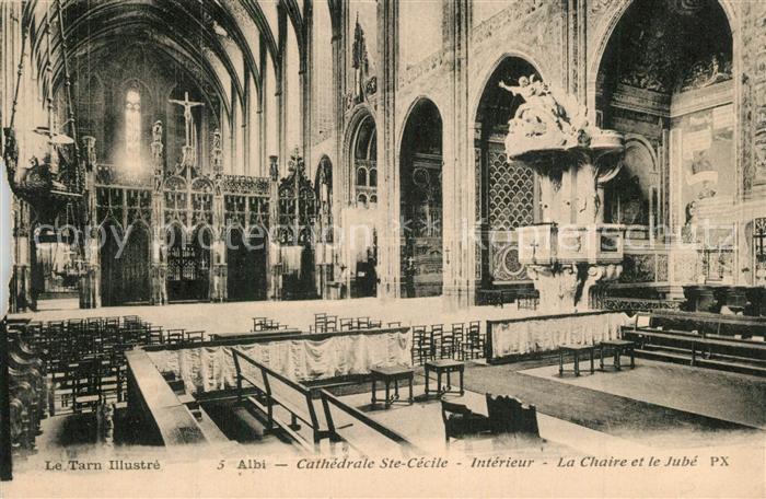 Albi Tarn Cathedrale Sainte Cecile La Chaire le Jube