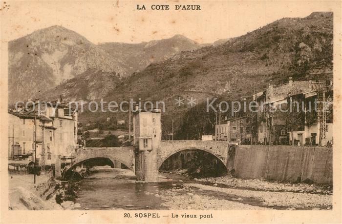 Sospel Le vieux pont