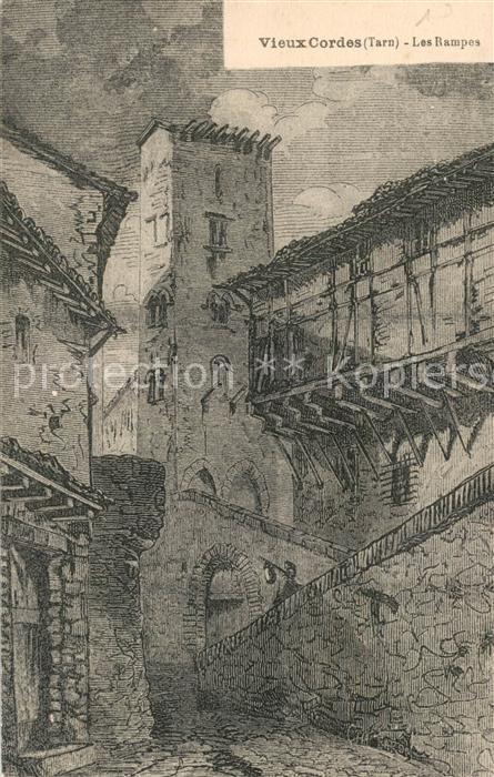 Cordes-sur-Ciel Les Rampes