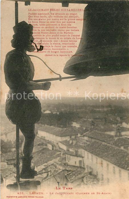 Lavaur Tarn Le Jacquemart Clocher de Saint Alain