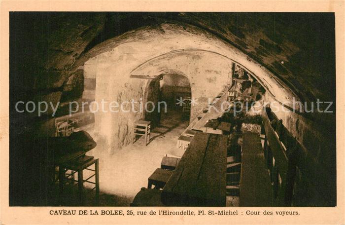 Paris Caveau de la Bolee Place Saint Michel