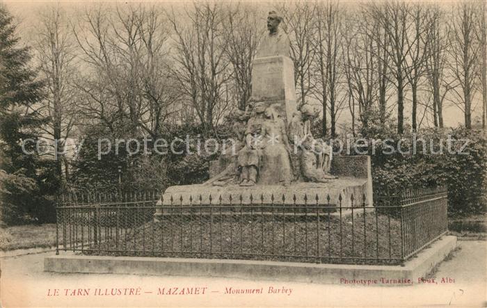 Mazamet Monument Barbey