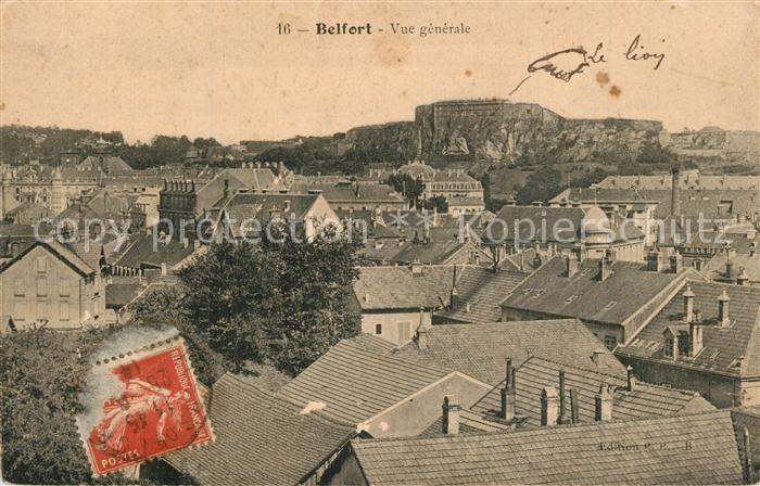 Belfort Alsace Panorama