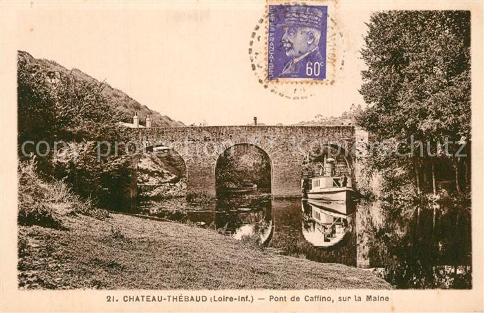 Chateau-Thebaud Pont de Cattina sur la Maine