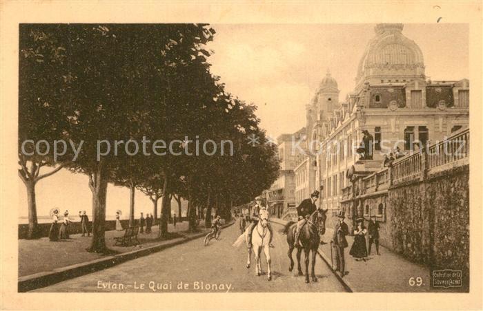 Evian-les-Bains Haute Savoie Quai de Blonay