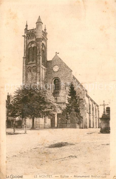 Le Montet Eglise Monument historique