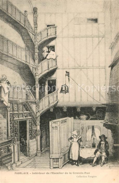 Morlaix Escaller de la Grande Rue